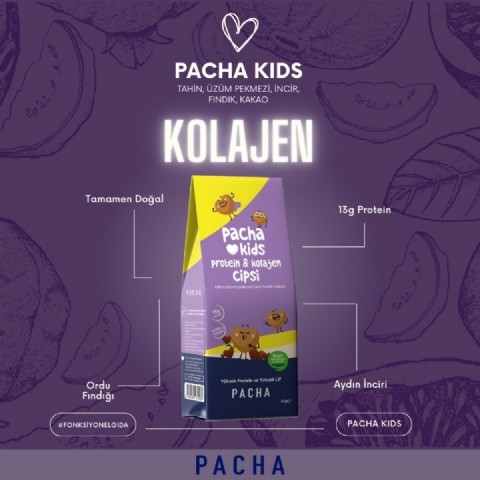 PACHA Kids | Çocuklar için Protein & Kolajen Cipsi